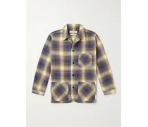 Jazz Nep kariertes Hemd aus Flanell aus einer Baumwollmischung