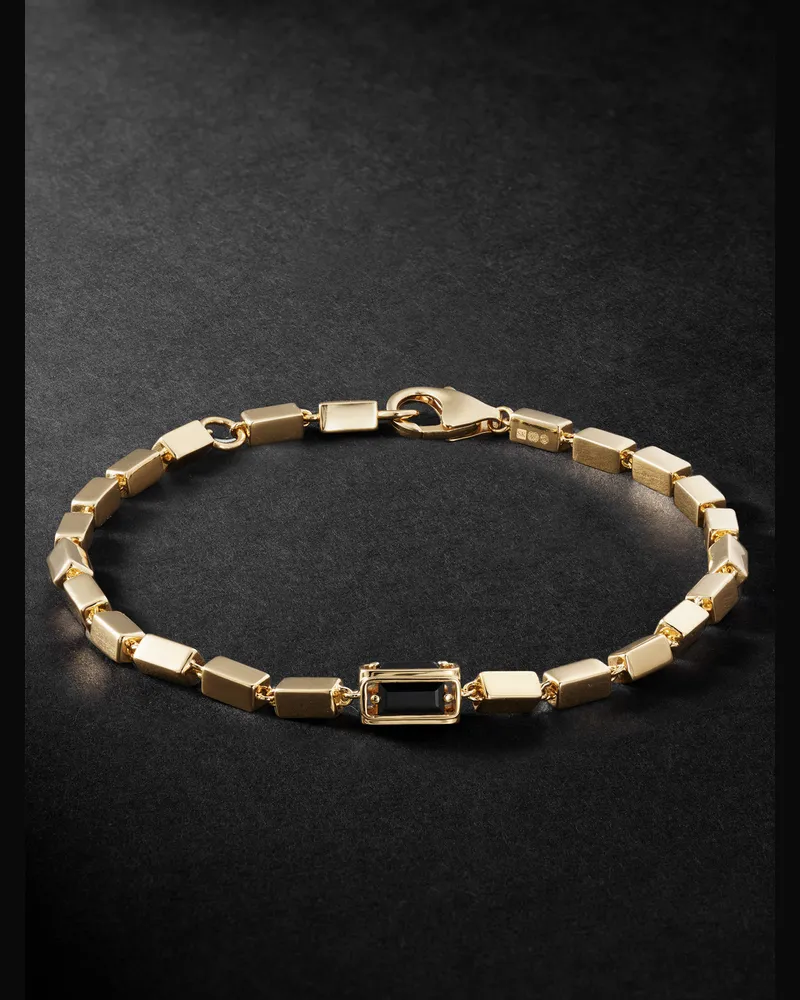 Suzanne Kalan Armband aus 18 Karat Gold mit Saphiren Gold