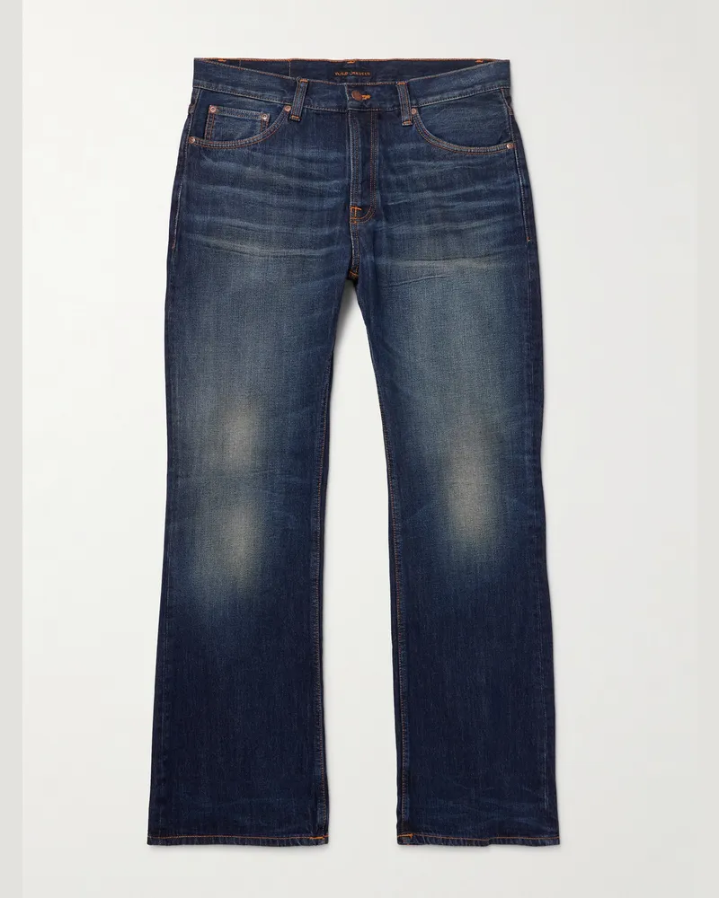 Nudie Jeans Glenn Flared Organic Jeans Blue