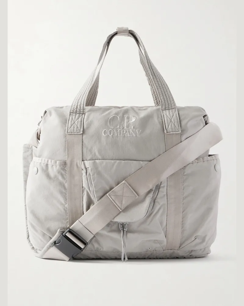 C.P. Company Twill Messenger Bag Gray