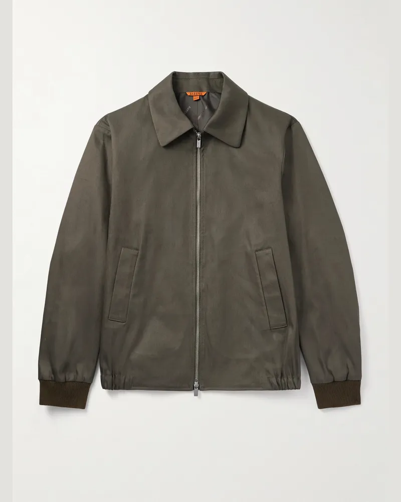 BARENA Blouson aus Baumwollgabardine Grün