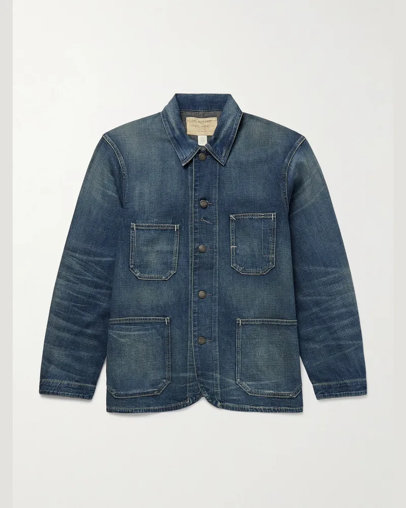RRL Torrington Jeansjacke Blau