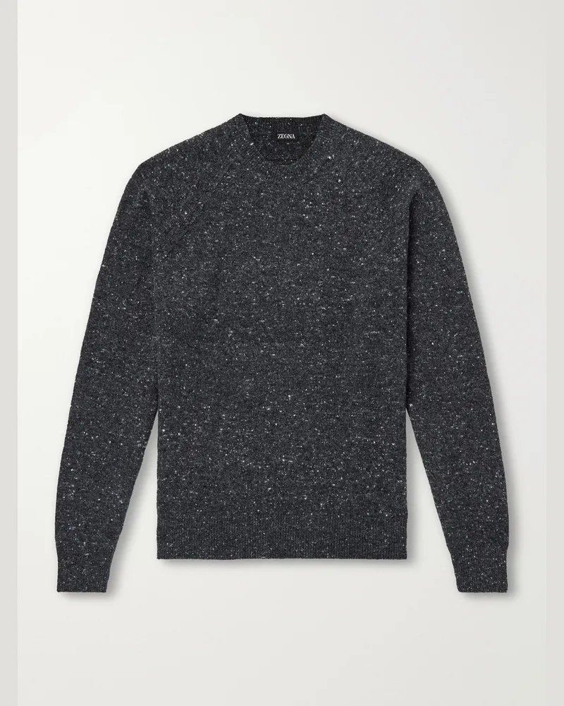Ermenegildo Zegna Wool-Blend Sweater Gray