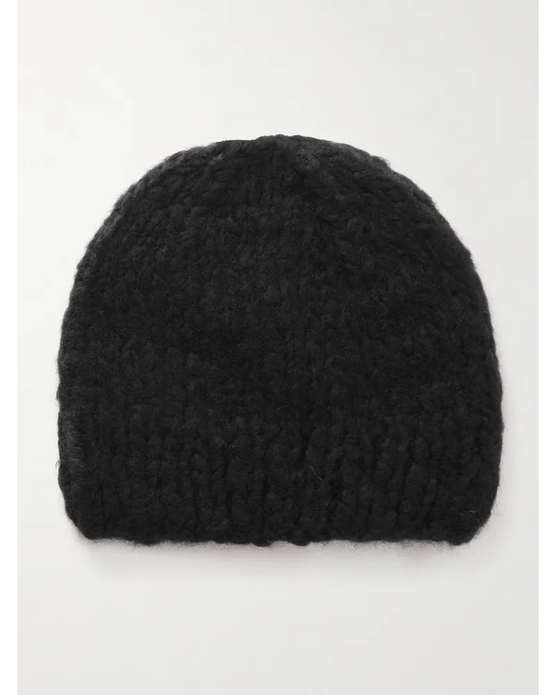 Gabriela Hearst Pacino Beanie aus Kaschmir Schwarz