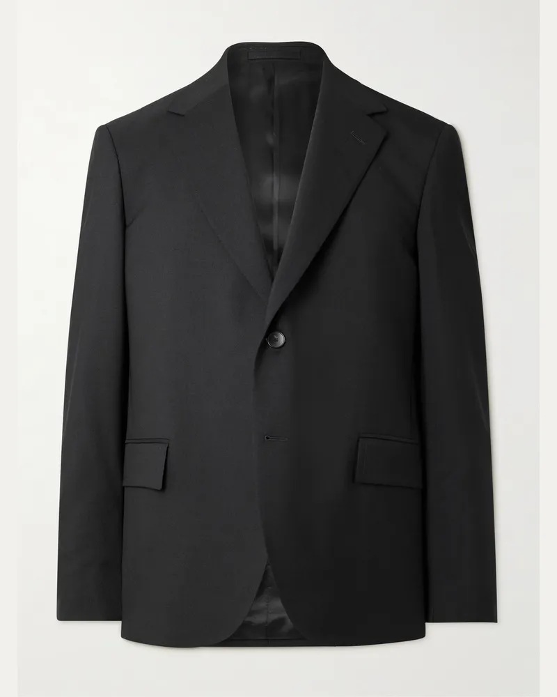 MR P. Oversized Virgin Wool Blazer Black