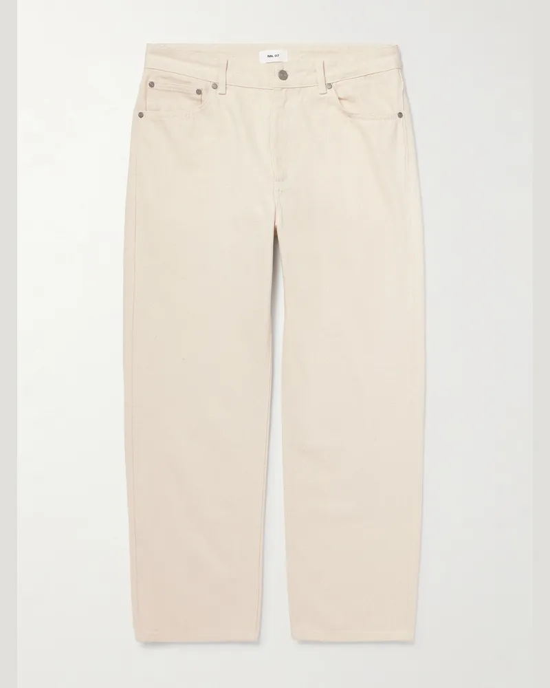 NN 07 Otis 10055 Straight-Leg Organic Jeans Neutrals