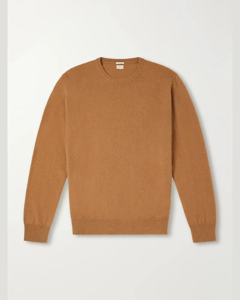Massimo Alba Kane Cashmere Sweater Brown