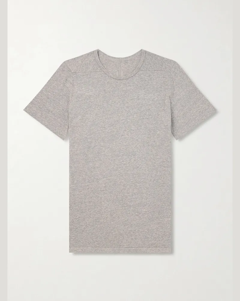 DRKSHDW by Rick Owens Level Slim-Fit Cotton-Jersey T-Shirt Gray