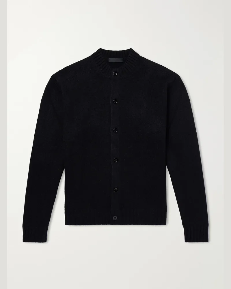 SAMAN AMEL Cashmere Cardigan Black