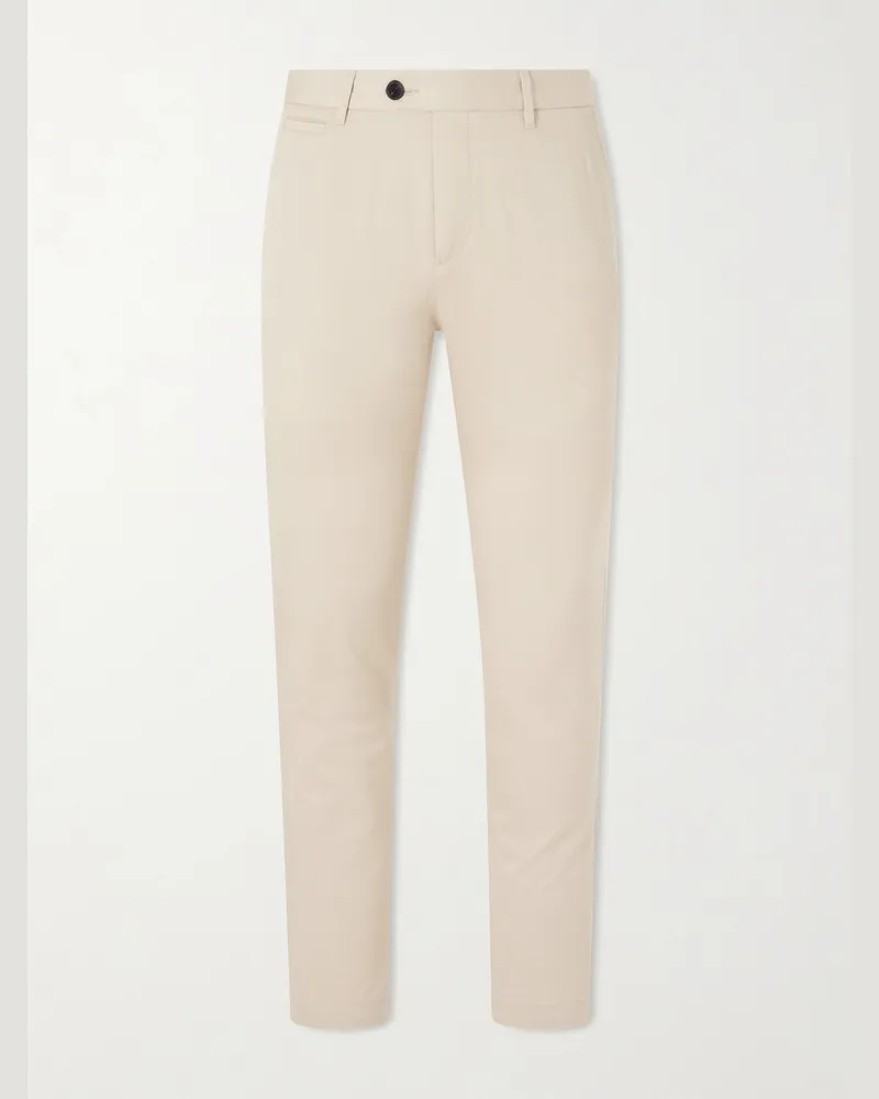 MR P. Samuel Straight-Leg Organic Cotton Chinos Neutrals