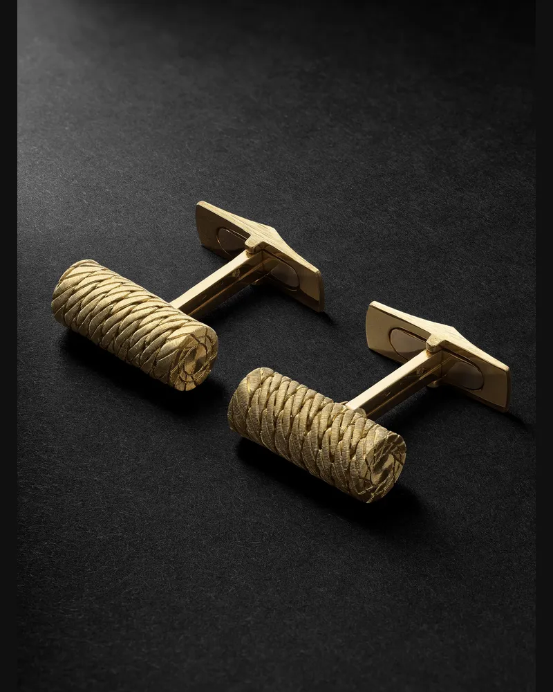 Buccellati Premium Gentlemen Manschettenknöpfe aus Gold Gold