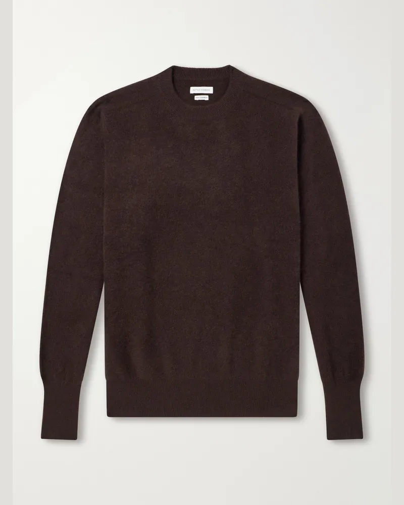 Kaptain Sunshine Cashmere Sweater Brown