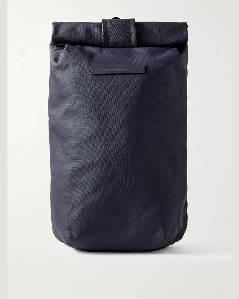 HORIZN STUDIOS SoFo Cotton-Canvas Backpack Blue