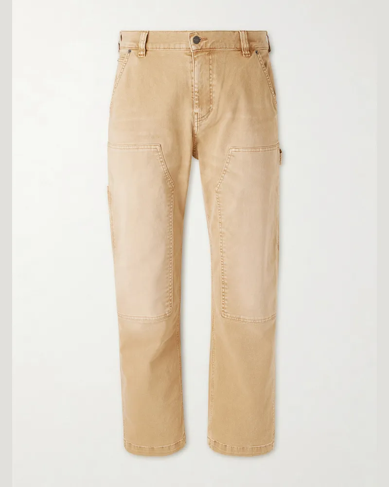 Corridor Carpenter Straight-Leg Jeans Neutrals