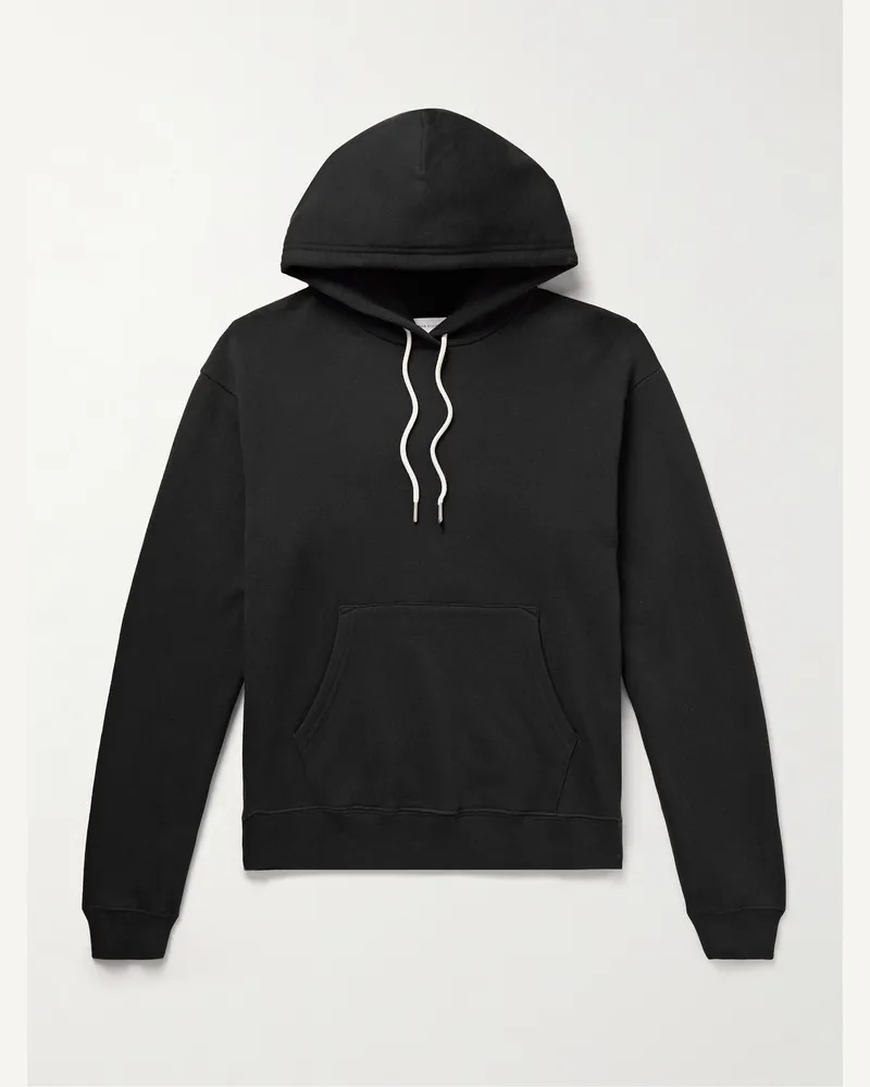 John Elliott + Co Beach Cotton-Jersey Hoodie Black