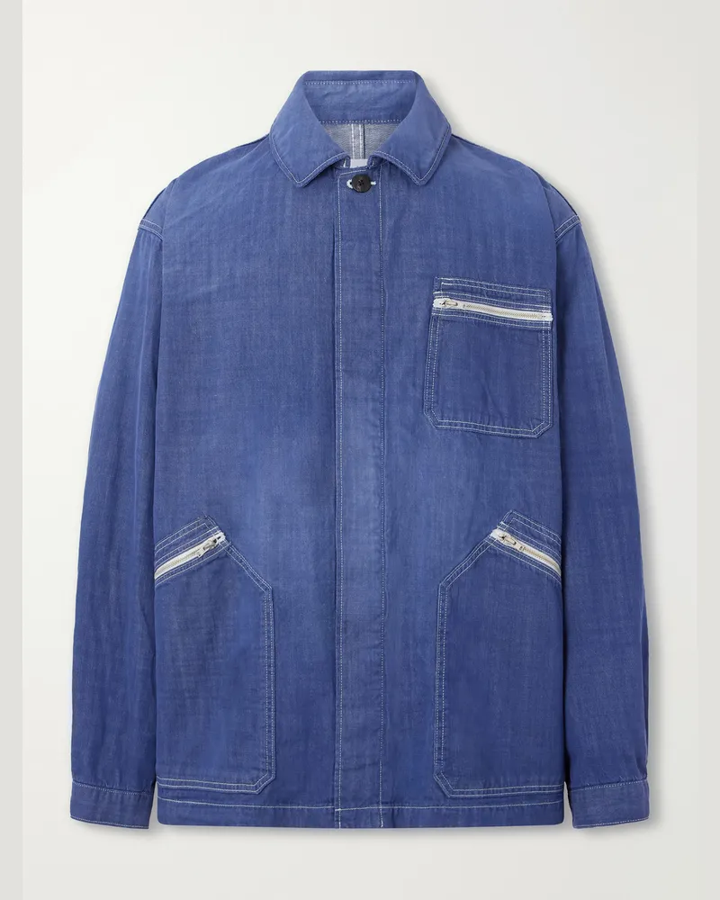 Visvim Eclair Denim Jacket Blue