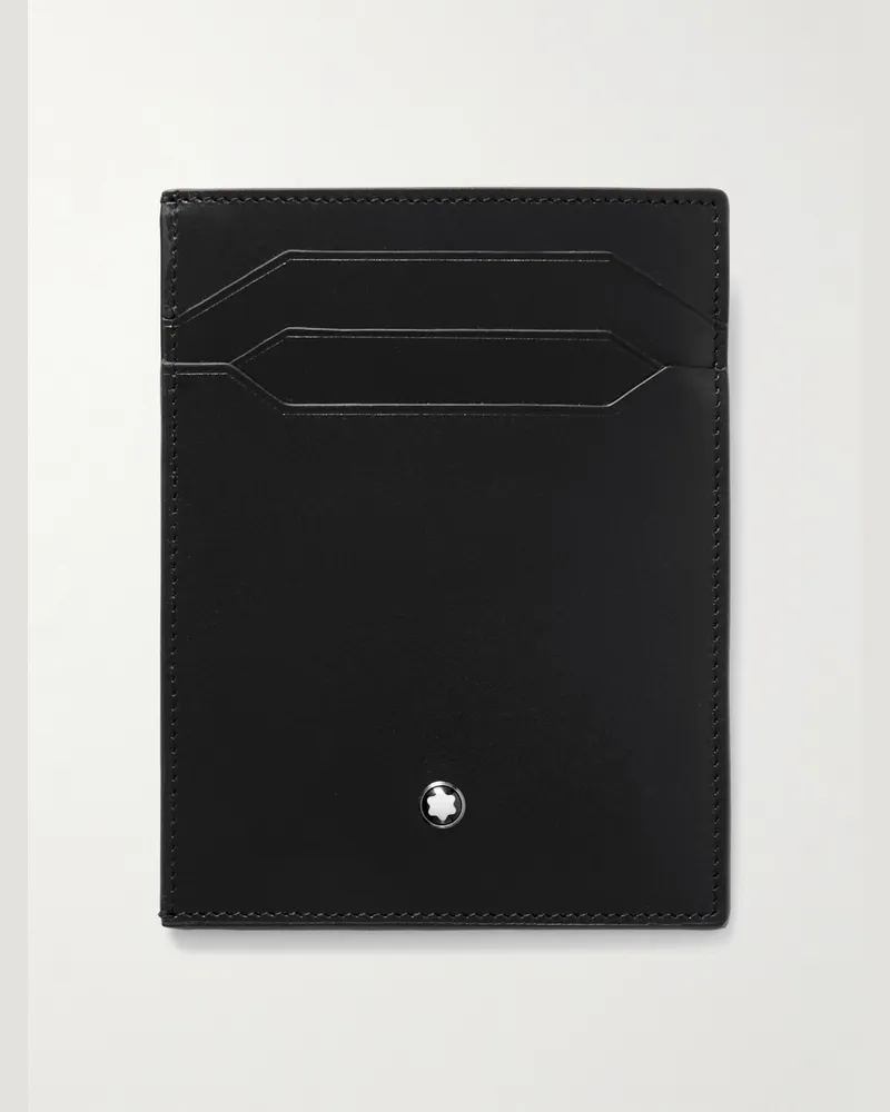 Montblanc Meisterstück Kartenetui aus Leder Schwarz