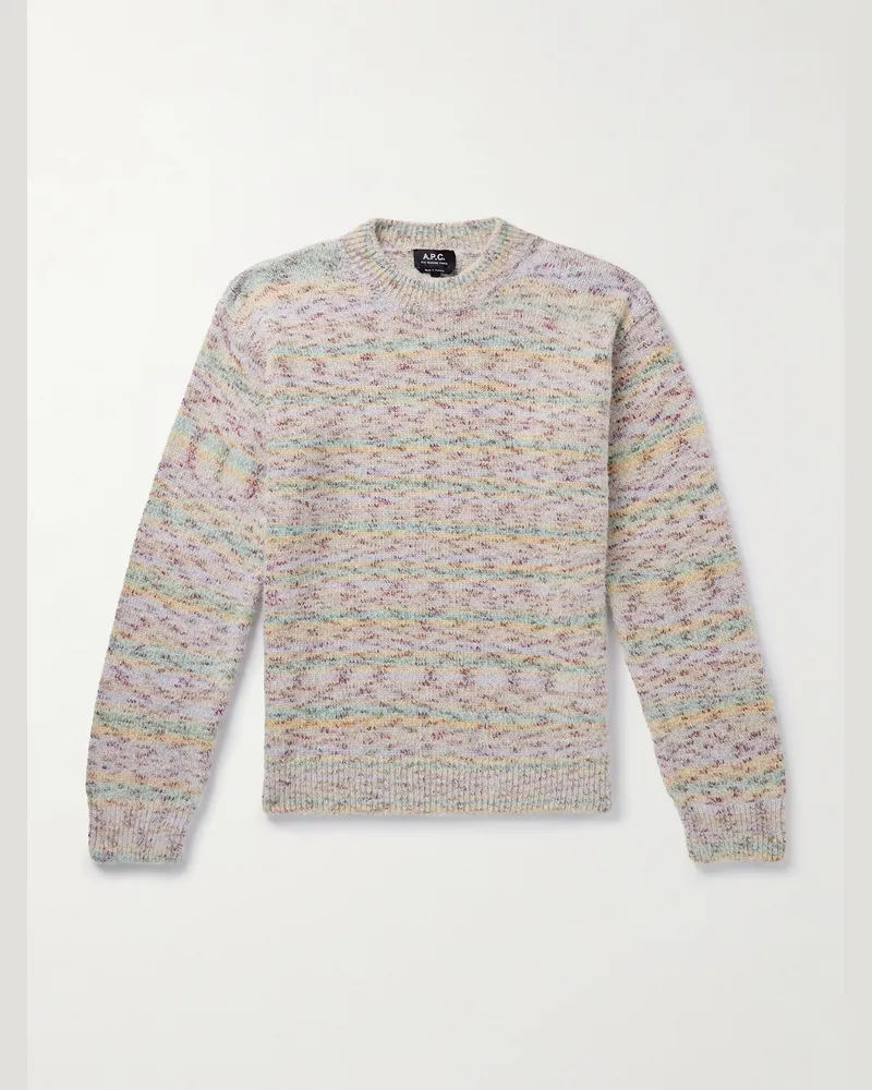 A.P.C. Bastian Pullover aus Wolle Neutral