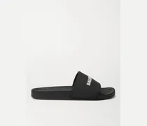 Logo-Detailed Rubber Slides