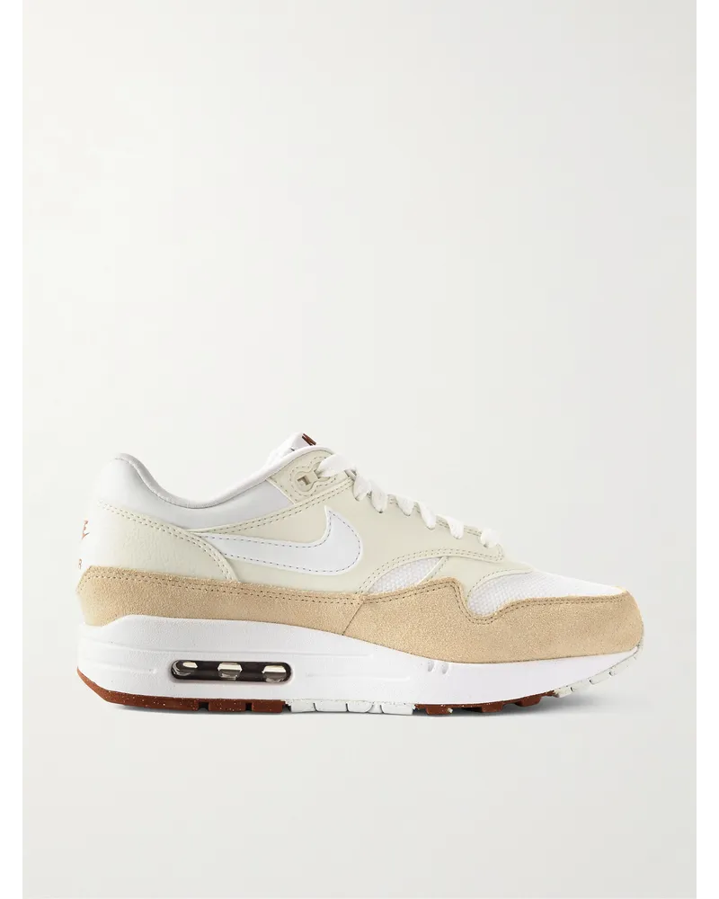 Nike Air Max 1 SC Sneakers aus Veloursleder, Mesh und Leder Neutral