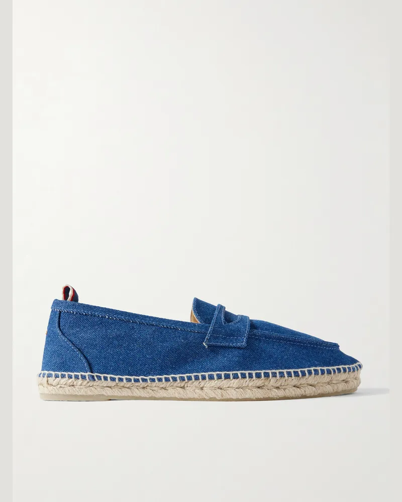 Castañer Nacho Denim Espadrilles Blue