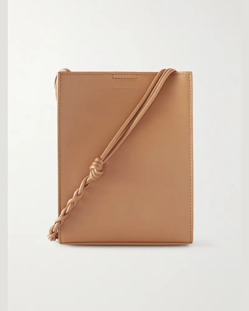 Jil Sander Tangle Small Messenger Bag Brown
