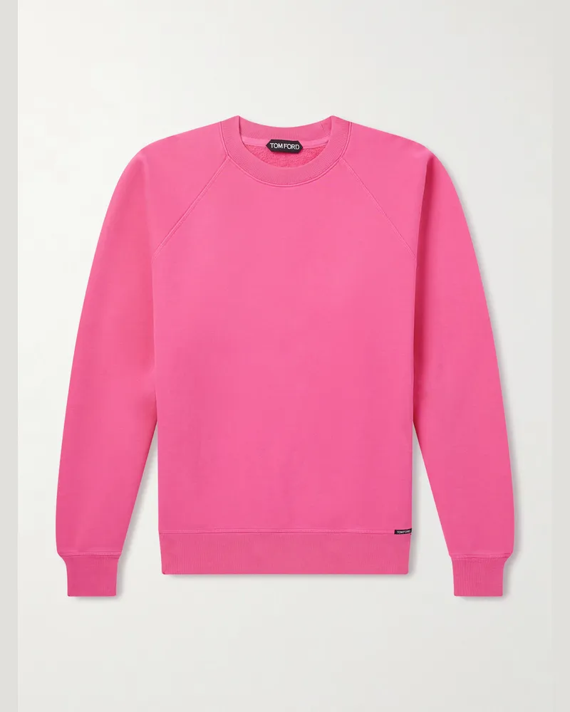 Tom Ford Sweatshirt aus Biobaumwoll-Jersey Pink