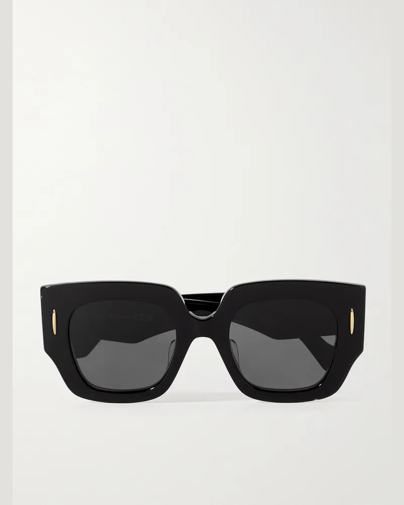 Loewe Oversized-Sonnenbrille mit eckigem Rahmen aus Azetat Schwarz