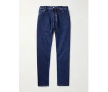 Gerade geschnittene Jeans aus Selvedge Denim
