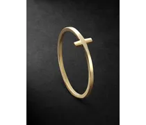 Cross Ring aus Gold