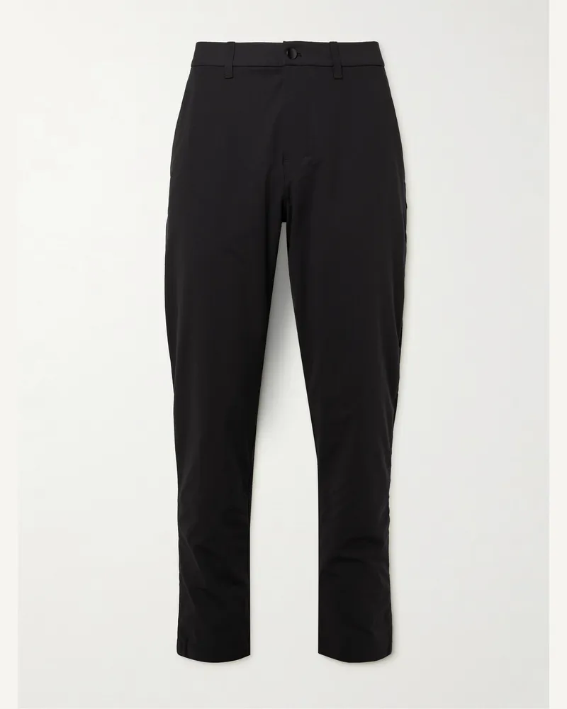 LULULEMON ABC gerade geschnittene Golf-Hose aus Warpstreme™-Material Schwarz