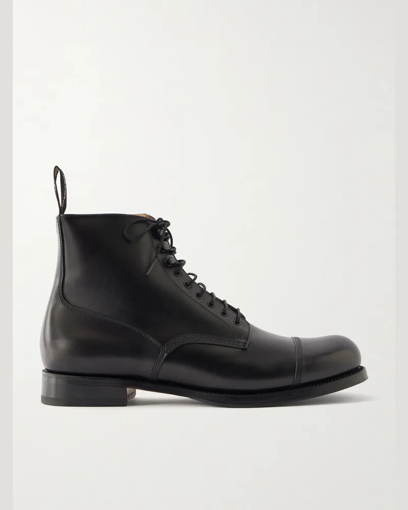 Grenson  Randall Leather Lace-Up Boots Black