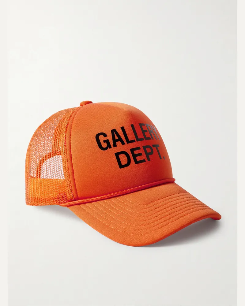 GALLERY DEPT. Baseballkappe aus Schaumstoff und Mesh mit Logoprint Orange