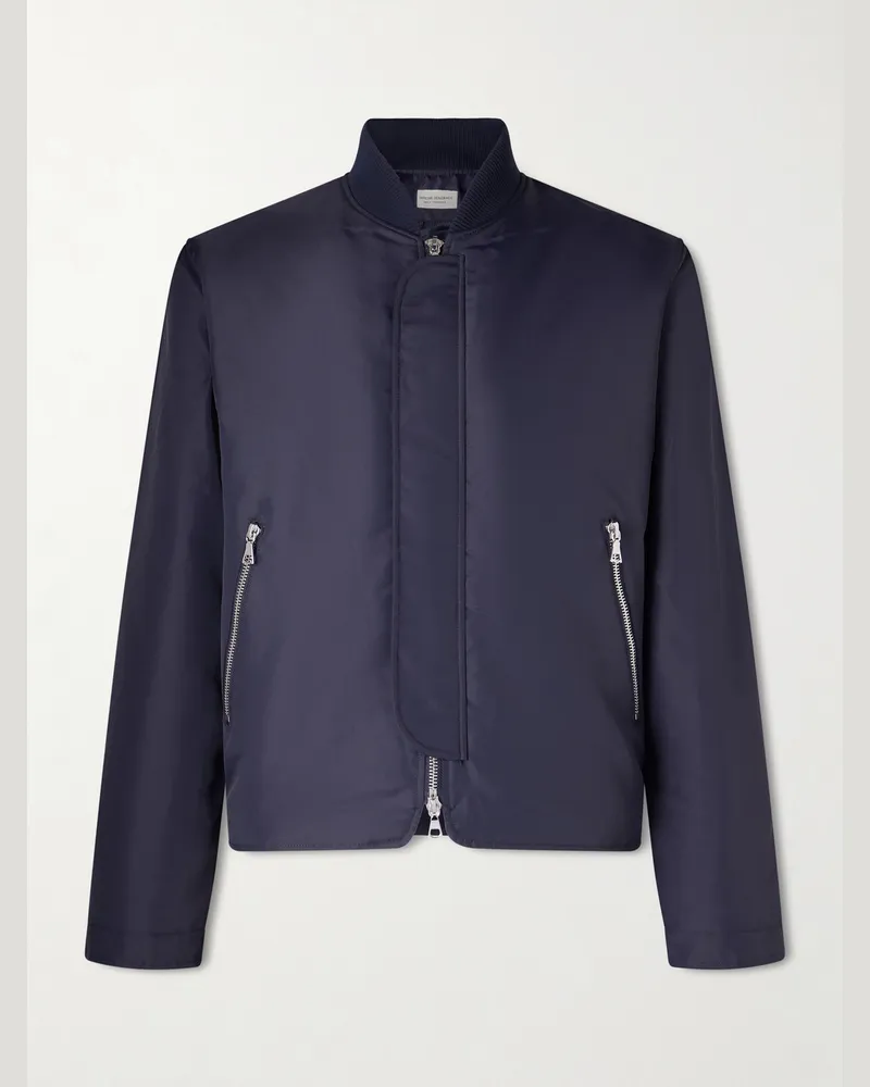 Officine Generale Bomberjacke aus Shell Blau