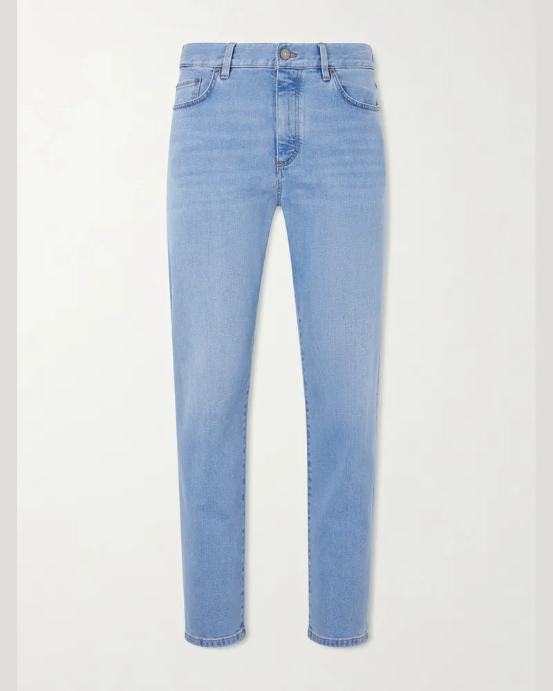 Ermenegildo Zegna Straight-Leg Jeans Blue