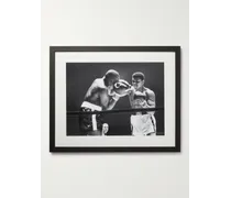 1963 Muhammad Ali vs Doug Jones – Gerahmter Fotodruck, 41 x 51 cm