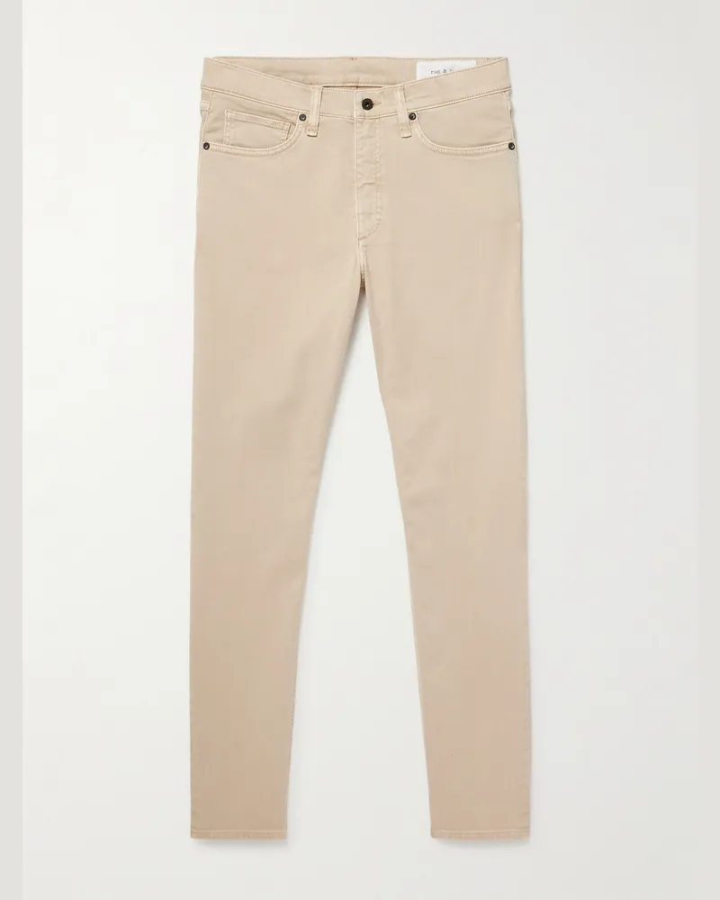 Rag & Bone Fit 2 schmal geschnittene Jeans Neutral