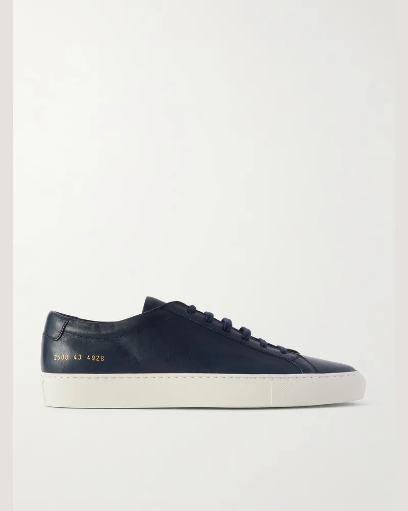 Common Projects Original Achilles Sneakers aus Leder Blau