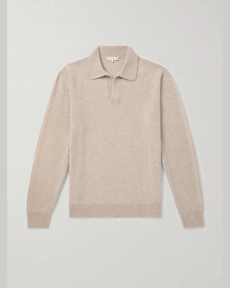 The Row Leach Kaschmirpullover mit Polokragen Neutral