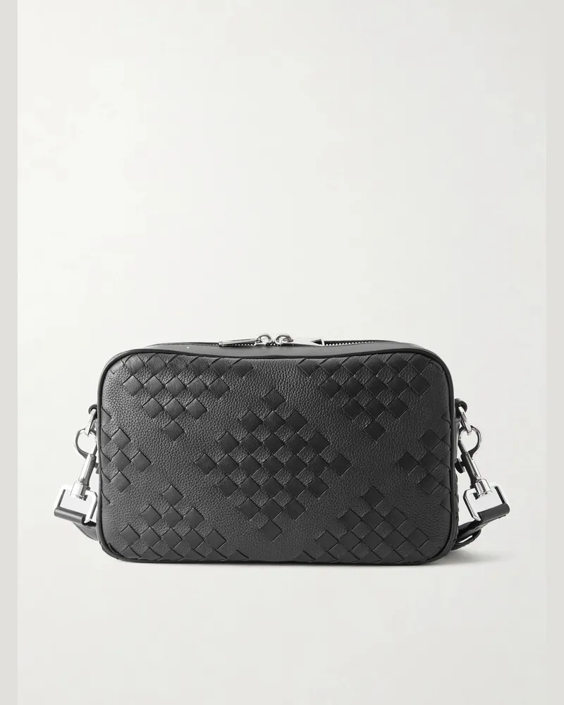 Bottega Veneta Classic Intrecciato Leather Tote Black