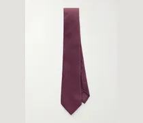 7cm Logo-Jacquard Cotton and Silk-Blend Twill Tie