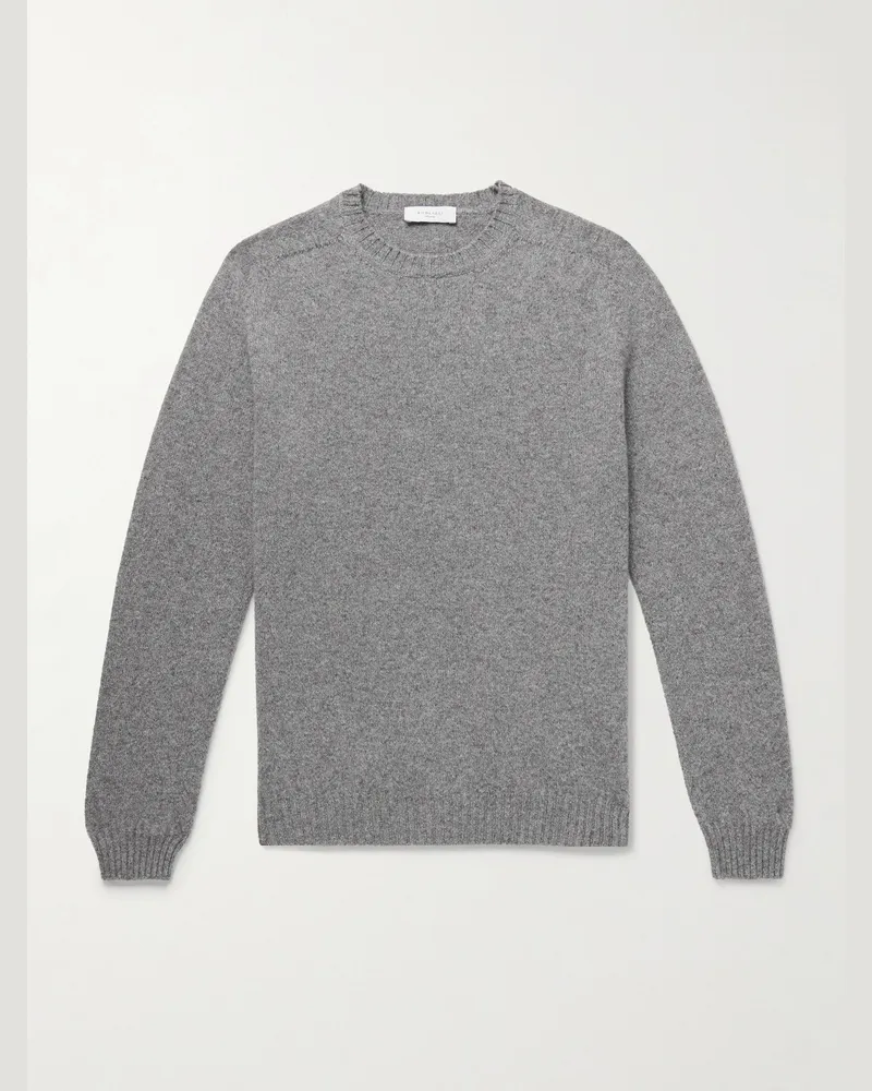 Boglioli Pullover aus einer Woll-Kaschmirmischung Grau