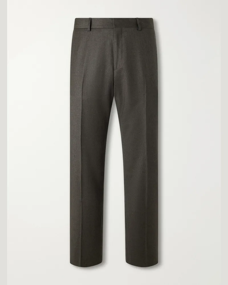 Paul Smith Straight-Leg Wool and Cashmere-Blend Fresco Suit Trousers Brown