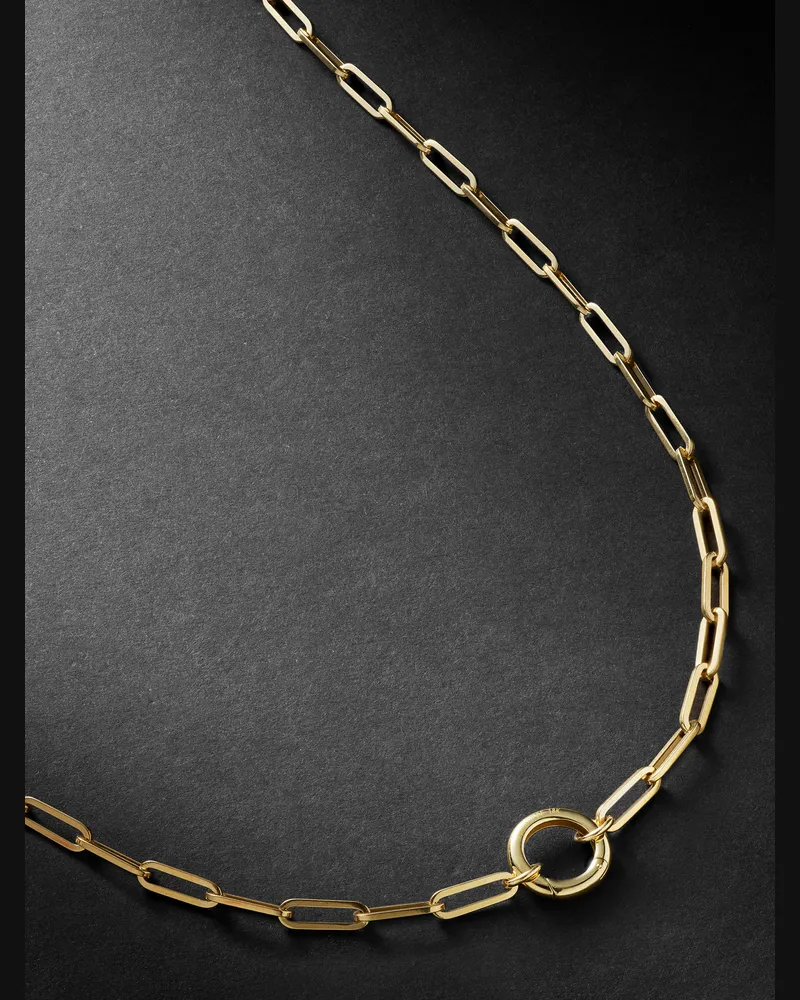 FOUNDRAE Classic Fob Kette aus 18 Karat Gold Gold