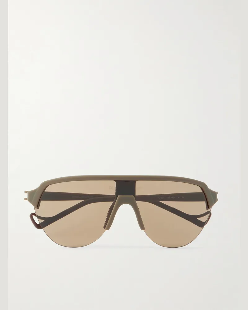 District Vision Nagata Speed Blade Sonnenbrille mit D-Rahmen aus Nylon Neutral