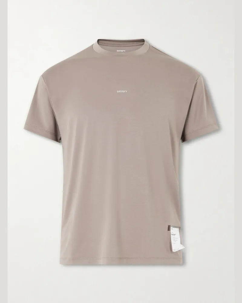 Satisfy Auralite T-shirt Brown