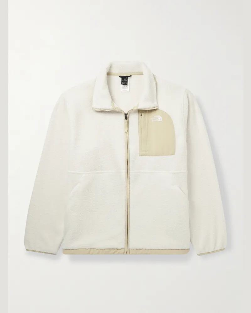 The North Face Yumiori Off-Peak Jacke aus Fleece mit Shell-Besatz Neutral