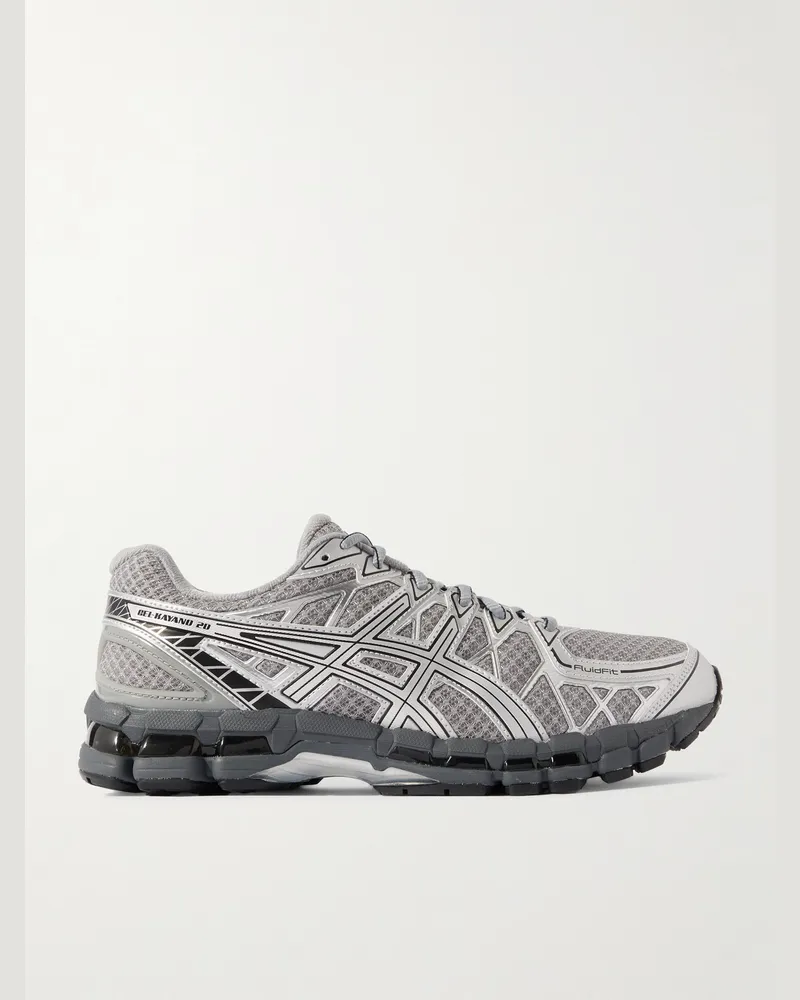 Asics GEL-KAYANO™ 20 Sneakers aus Mesh mit Gummibesatz Silber