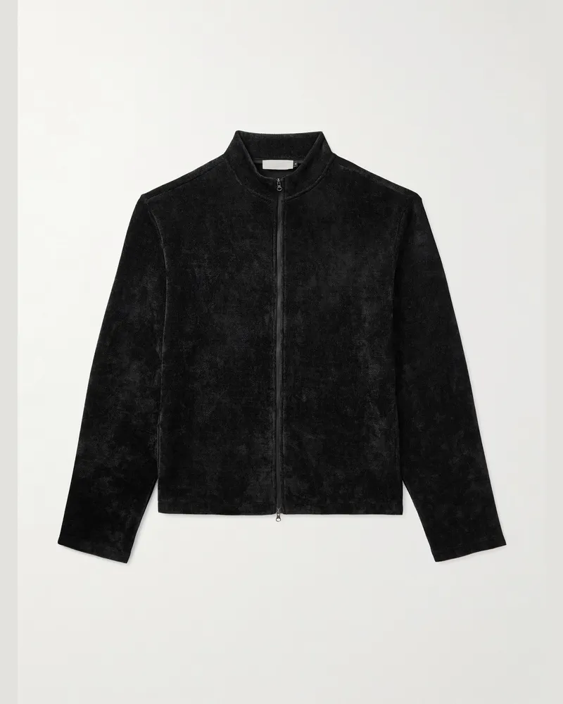 AMOMENTO Velvet Jacket Black