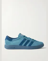 adidas Bali Sneakers aus Veloursleder Blau